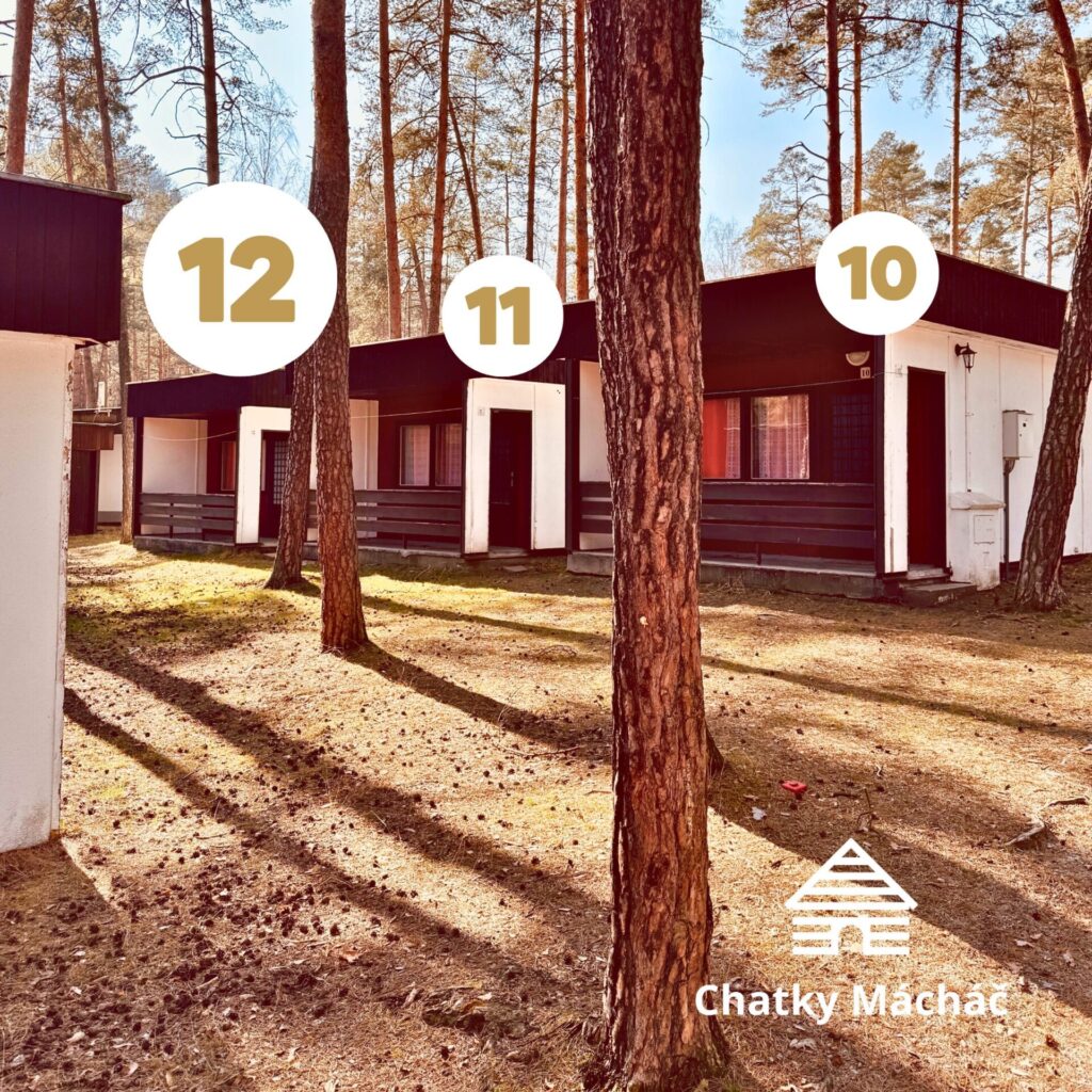 Máchovo jezero - chatka 12
